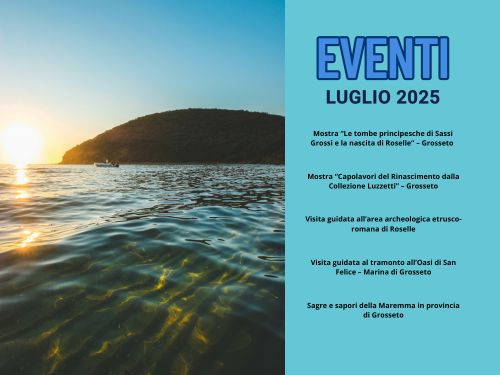 Luglio 2025: eventi nei dintorni