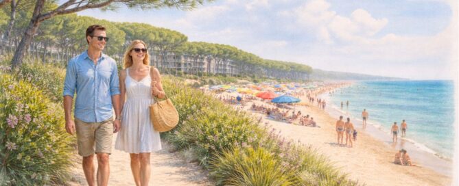 Scegli Pineta Azzurra per il tuo prossimo weekend al mare -Wählen Sie Pineta Azzurra für Ihr nächstes Wochenende am Meer - Choisissez Pineta Azzurra pour votre prochain week-end à la plage
